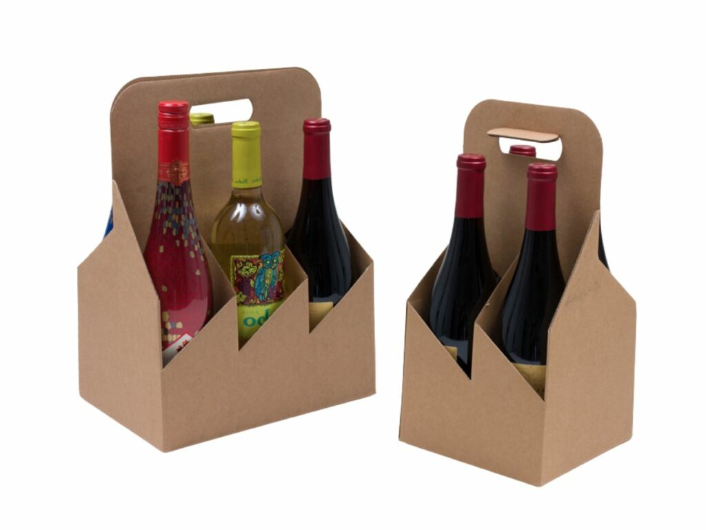 Corrugated Beer & Wine Bottle Carriers - Jim Allen Packaging